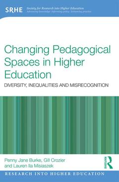 Couverture de l’ouvrage Changing Pedagogical Spaces in Higher Education