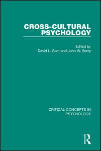 Cover of the book Cross-Cultural Psychology