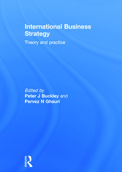 Couverture de l’ouvrage International Business Strategy