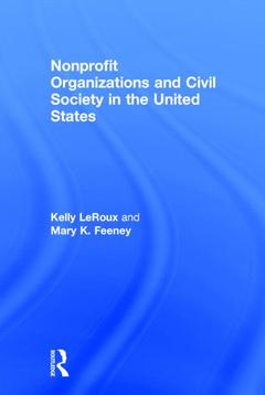 Couverture de l’ouvrage Nonprofit Organizations and Civil Society in the United States