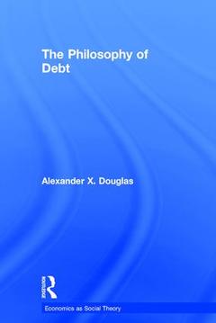 Couverture de l’ouvrage The Philosophy of Debt