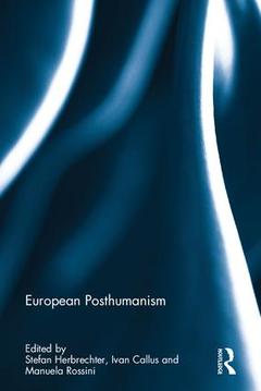 Cover of the book European Posthumanism