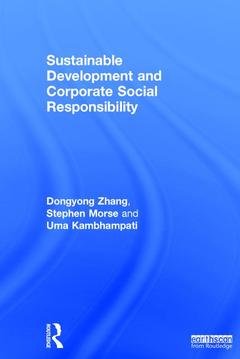 Couverture de l’ouvrage Sustainable Development and Corporate Social Responsibility