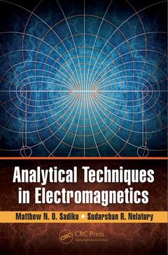 Couverture de l’ouvrage Analytical Techniques in Electromagnetics