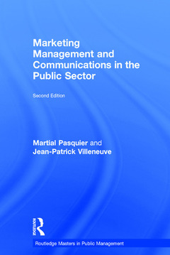 Couverture de l’ouvrage Marketing Management and Communications in the Public Sector