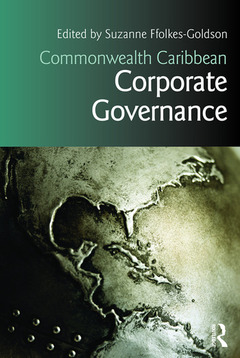 Couverture de l’ouvrage Commonwealth Caribbean Corporate Governance