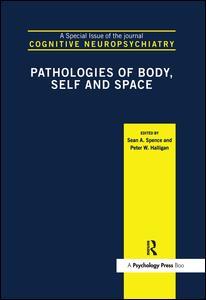 Couverture de l’ouvrage Pathologies of Body, Self and Space