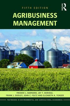 Couverture de l’ouvrage Agribusiness Management