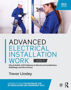 Couverture de l’ouvrage Advanced Electrical Installation Work 2365 Edition