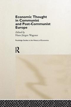 Couverture de l’ouvrage Economic Thought in Communist and Post-Communist Europe