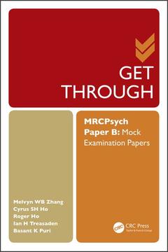 Couverture de l’ouvrage Get Through MRCPsych Paper B