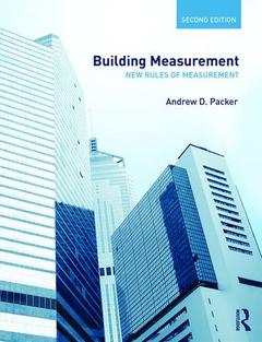 Couverture de l’ouvrage Building Measurement