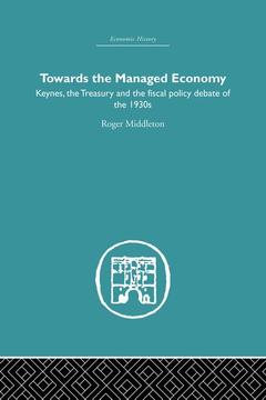 Couverture de l’ouvrage Towards the Managed Economy