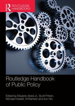 Couverture de l’ouvrage Routledge Handbook of Public Policy