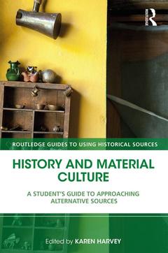 Couverture de l’ouvrage History and Material Culture