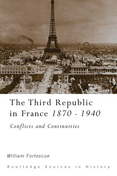 Cover of the book The Third Republic in France, 1870-1940