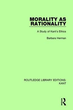 Couverture de l’ouvrage Morality as Rationality