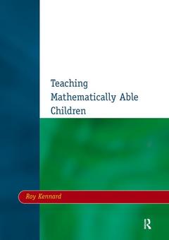 Couverture de l’ouvrage Teaching Mathematically Able Children