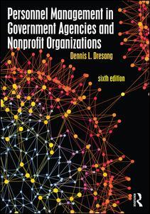 Couverture de l’ouvrage Personnel Management in Government Agencies and Nonprofit Organizations