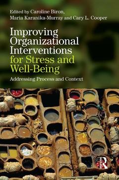 Cover of the book Improving Organizational Interventions For Stress and Well-Being
