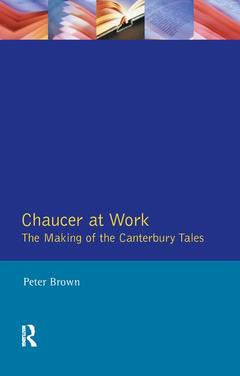 Couverture de l’ouvrage Chaucer at Work