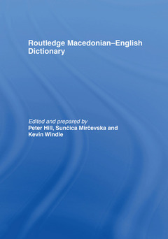 Cover of the book The Routledge Macedonian-English Dictionary