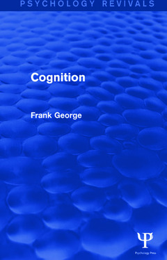 Cover of the book Cognition