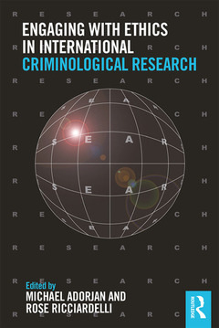 Couverture de l’ouvrage Engaging with Ethics in International Criminological Research