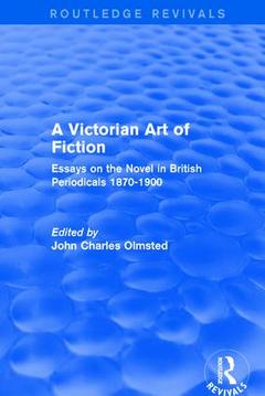 Couverture de l’ouvrage A Victorian Art of Fiction