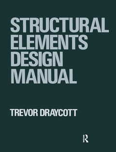 Cover of the book Structural Elements Design Manual