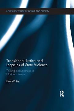 Couverture de l’ouvrage Transitional Justice and Legacies of State Violence