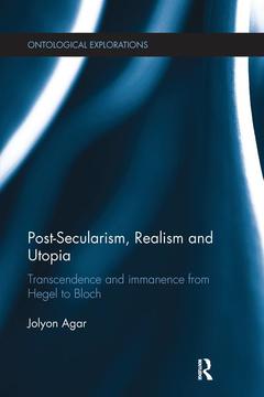 Couverture de l’ouvrage Post-Secularism, Realism and Utopia