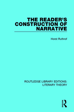 Couverture de l’ouvrage The Reader's Construction of Narrative
