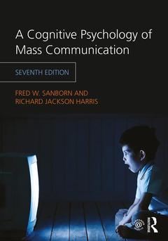 Couverture de l’ouvrage A Cognitive Psychology of Mass Communication