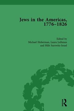 Couverture de l’ouvrage Jews in the Americas, 1776-1826