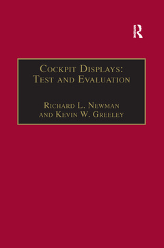 Couverture de l’ouvrage Cockpit Displays: Test and Evaluation