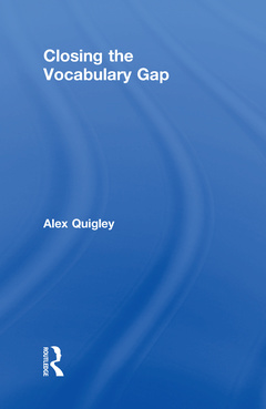 Couverture de l’ouvrage Closing the Vocabulary Gap
