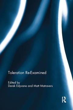 Couverture de l’ouvrage Toleration Re-Examined