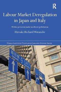 Couverture de l’ouvrage Labour Market Deregulation in Japan and Italy