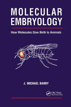 Cover of the book Molecular Embryology