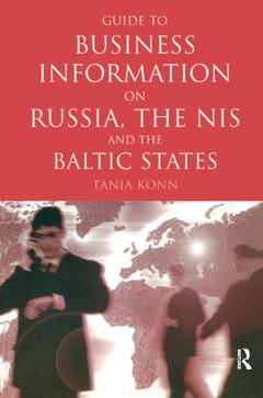 Cover of the book Guide to Business Information on Russia, the NIS and the Baltic States