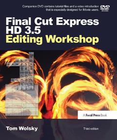Couverture de l’ouvrage Final Cut Express HD 3.5 Editing Workshop