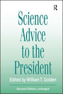 Couverture de l’ouvrage Science Advice to the President