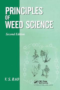 Couverture de l’ouvrage Principles of Weed Science