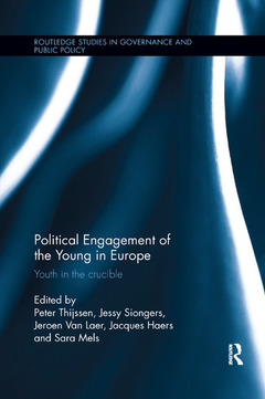 Cover of the book Political Engagement of the Young in Europe