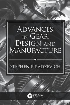Couverture de l’ouvrage Advances in Gear Design and Manufacture