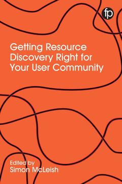 Cover of the book Getting Resource Discovery Right for your Community