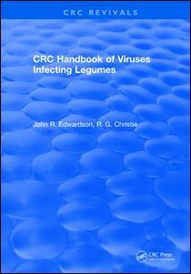 Couverture de l’ouvrage CRC Handbook of Viruses Infecting Legumes