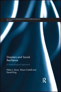 Couverture de l’ouvrage Disasters and Social Resilience