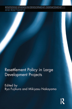 Couverture de l’ouvrage Resettlement Policy in Large Development Projects